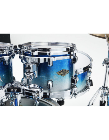 Tama WBST8A-MBI Starclassic Walnut/Birch Lacquer Rack Tom 8 - Molten Blue Ice Fade