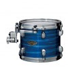 Tama WBST8H-LOR Starclassic Walnut/Birch Lacquer Rack Tom 8 - Lacquer Ocean Blue Ripple