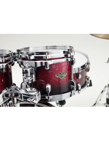 Tama WBST8H-MDR Starclassic Walnut/Birch Lacquer Rack Tom 8 - Molten Dark Raspberry Fade