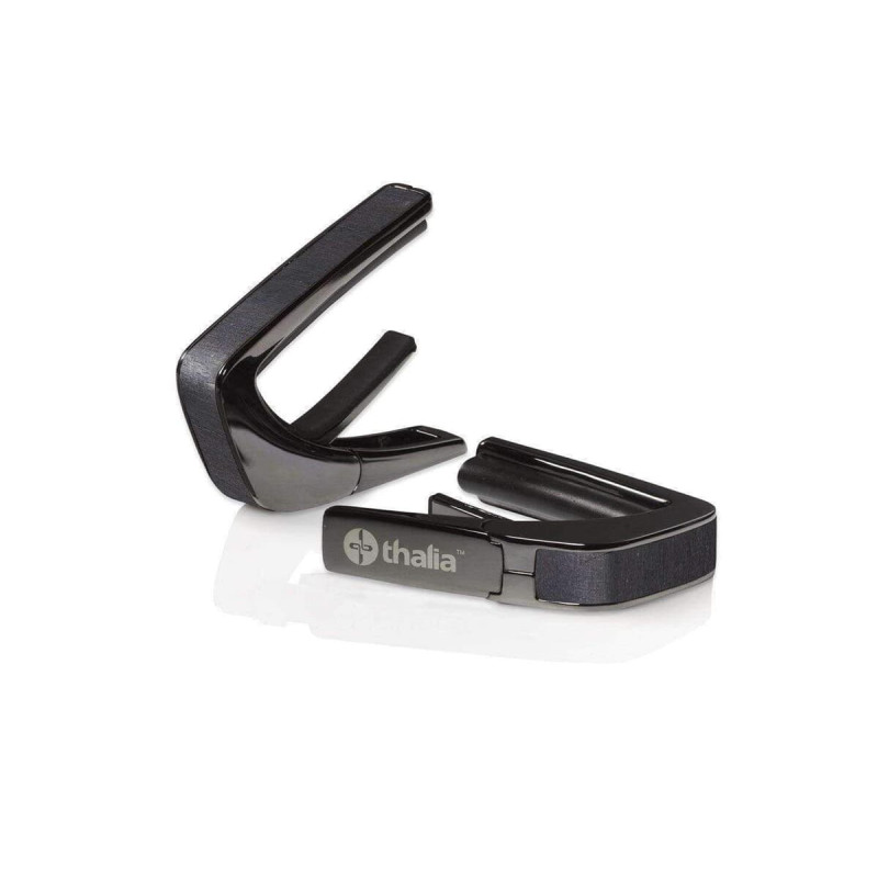 Thalia TH-CB200-EI Shell Collection Capo/ Ebony Inked/ Black Chrome Exotic Series