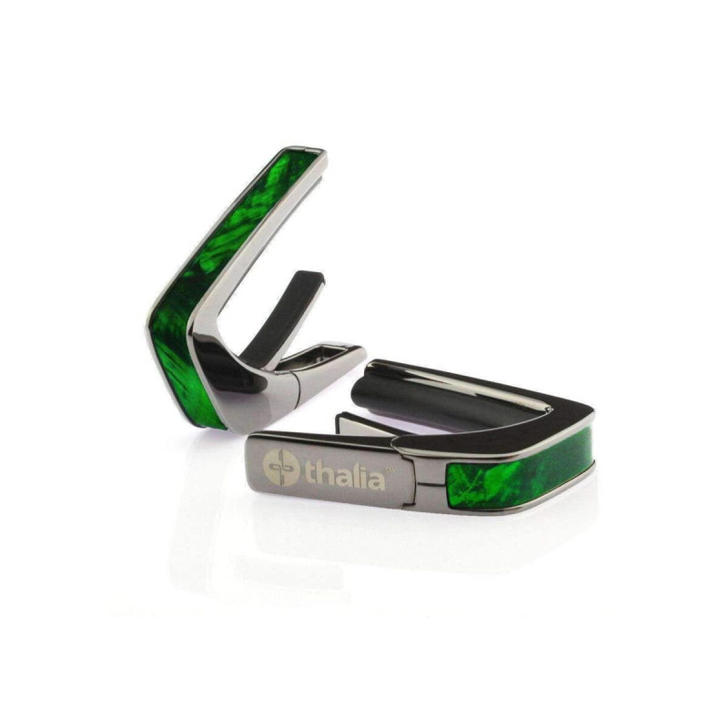 Thalia TH-CB200-GW Shell Collection Capo/ Green Angel/ Black Chrome Exotic Series
