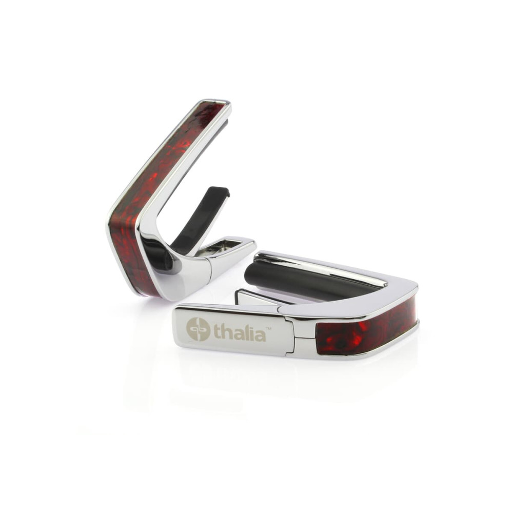 Thalia TH-CC200-CP Shell Collection Capo/ Crimson Paua/ Chrome Exotic Series