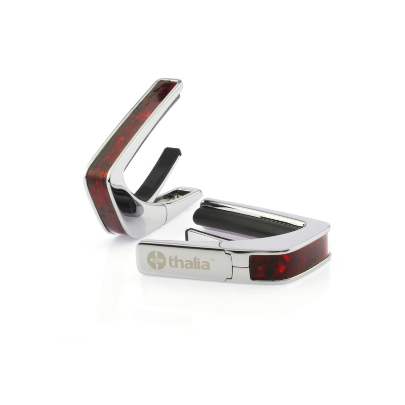 Thalia TH-CC200-CP Shell Collection Capo/ Crimson Paua/ Chrome Exotic Series