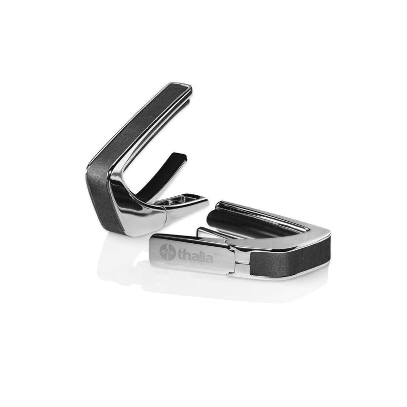 Thalia TH-CC200-EI Shell Collection Capo/ Ebony Inked/ Chrome Exotic Series