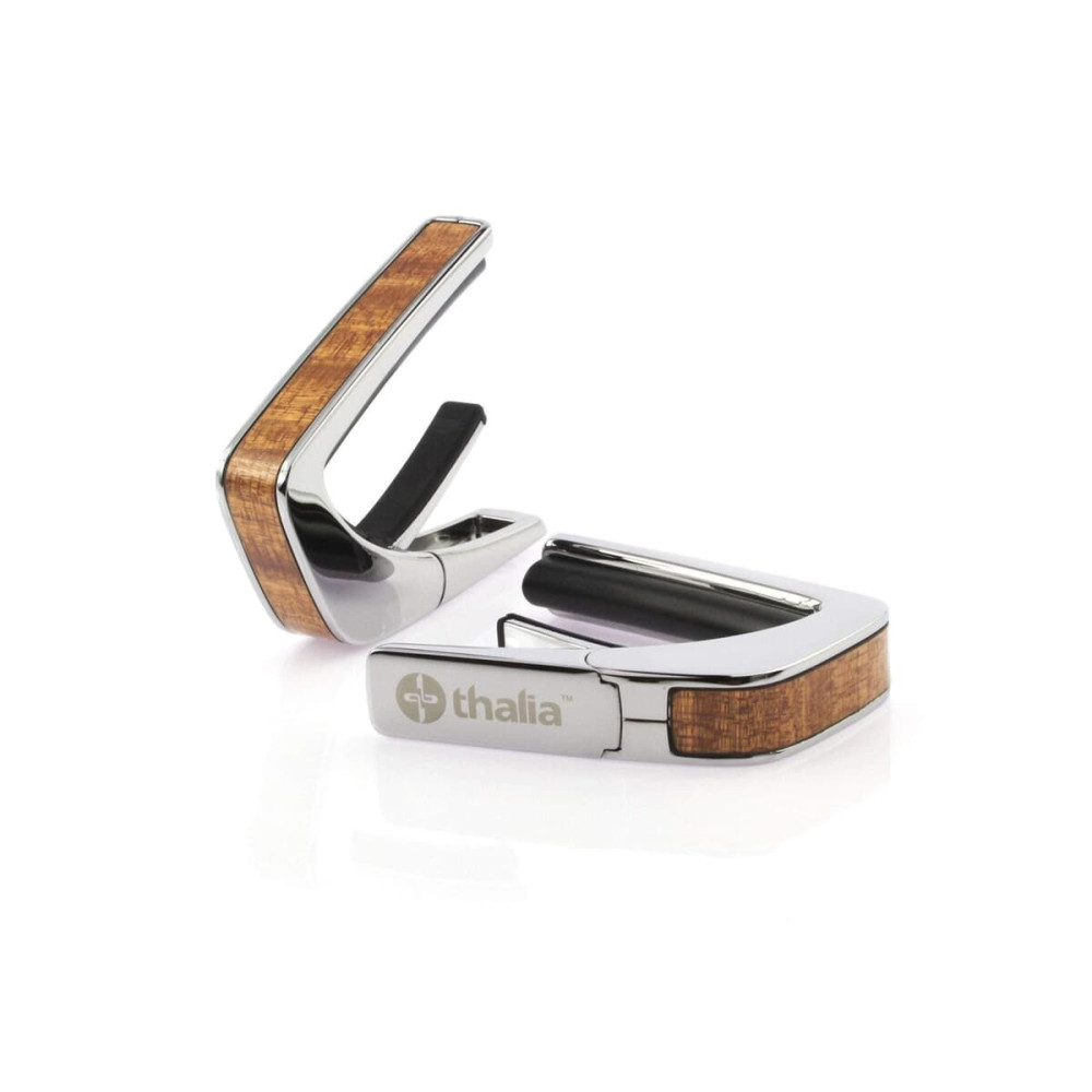 Thalia TH-CC200-SP Wood Collection Capo/ Sapele/ Chrome Exotic Series