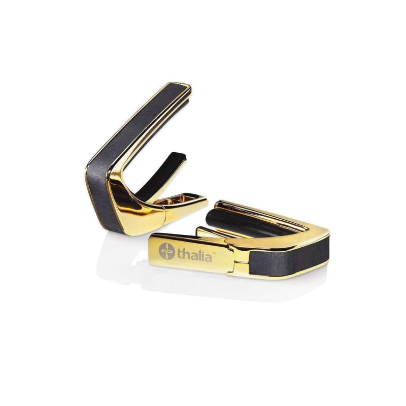Thalia TH-CG200-EI Shell Collection Capo/ Ebony Inked/ Gold Exotic Series