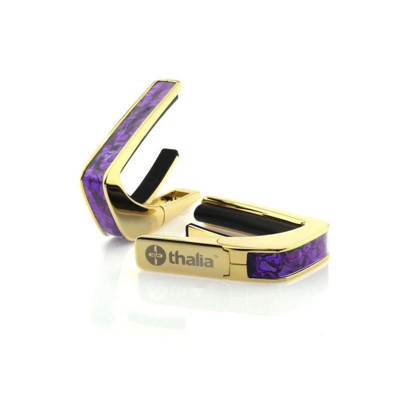 Thalia TH-CG200-PP Shell Collection Capo/ Purple Paua/ Gold Exotic Series