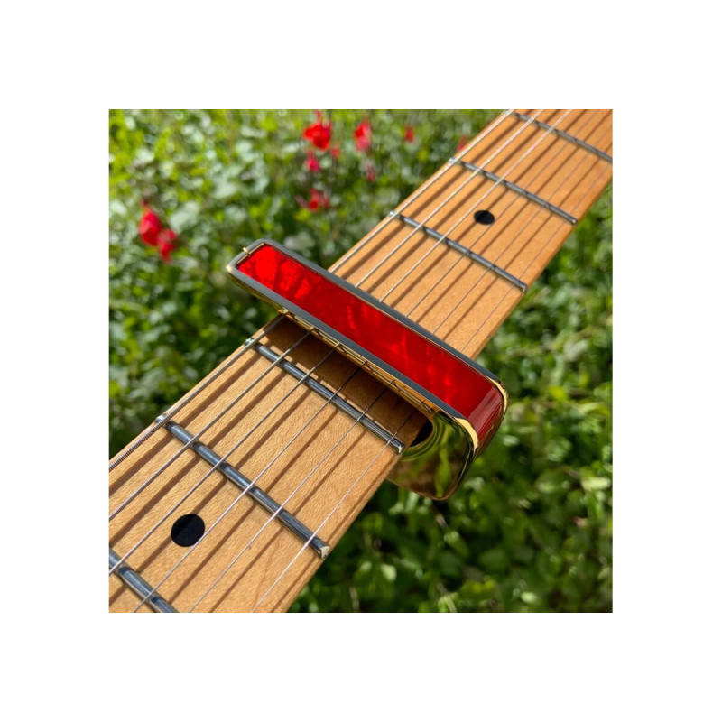 Thalia TH-CG200-RW Shell Collection Capo/ Red Angel/ Gold Exotic Series