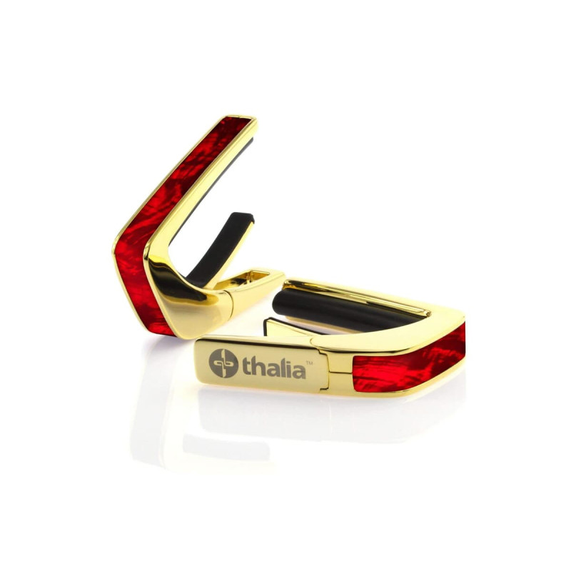 Thalia TH-CG200-RW Shell Collection Capo/ Red Angel/ Gold Exotic Series