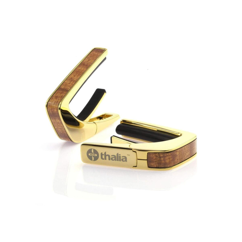 Thalia TH-CG200-SP Wood Collection Capo/ Sapele/ Gold Exotic Series