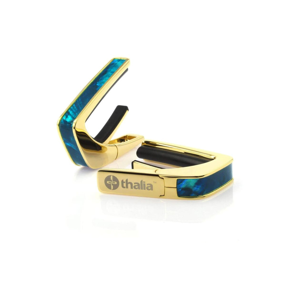 Thalia TH-CG200-TW Shell Collection Capo/ Teal Angel/ Gold Exotic Series