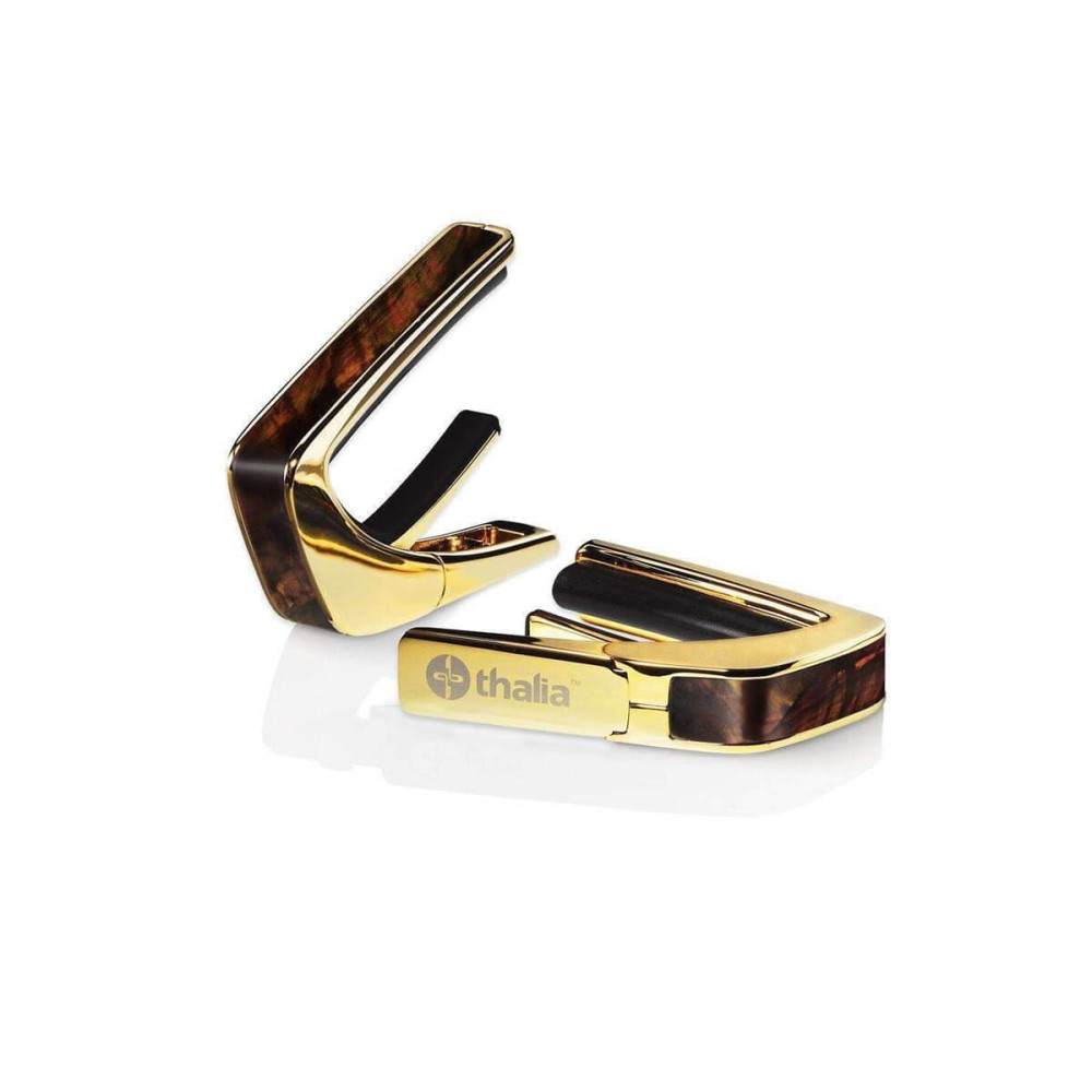 Thalia TH-CG200-WW Shell Collection Capo/ Tenn. Whisky/ Gold Exotic Series