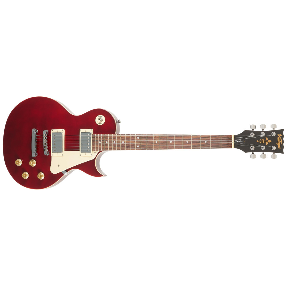 Vintage V10 Coaster Pack Wine Red