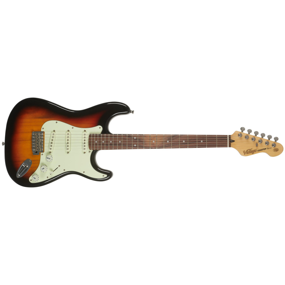 Vintage V60 Coaster Electric Guitar Pack 3TS