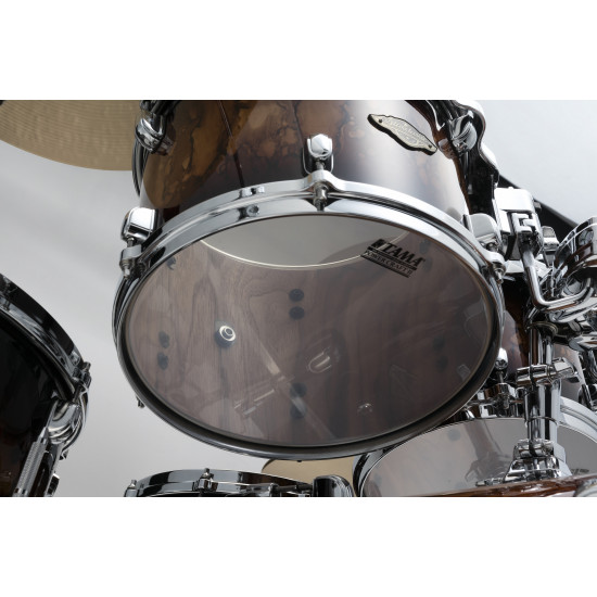 Tama WBST10A-MBR Starclassic Walnut/Birch Lacquer Rack Tom 10" x 8" - Molten Brown Burst/Chrome HW Tama WBST10A-MBR Starclassic Walnut/Birch Lacquer Rack Tom 10" x 8" - Molten Brown Burst/Chrome HW