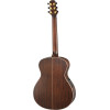 Walden WAB103EH Steel String Guitar, Baritone Grand Auditorium, satin,EQ, Case