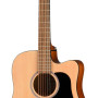 Walden WAD255CE Steel String Guitar, Dreadnought Cutaway, Hawthorne, EQ, satin finish