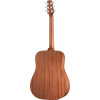 Walden WAD550EW Steel String Guitar, Dreadnought, Solid Top, OP Finish, EQ, Gig bag