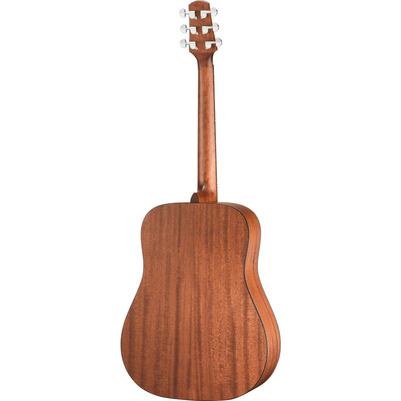 Walden WAD550EW Steel String Guitar, Dreadnought, Solid Top, OP Finish, EQ, Gig bag