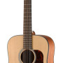 Walden WAD552EW Steel String Guitar, 12-String, Dreadnought, Solid Top, matt, E Q, Gigbag