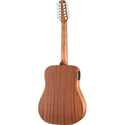 Walden WAD552EW Steel String Guitar, 12-String, Dreadnought, Solid Top, matt, E Q, Gigbag