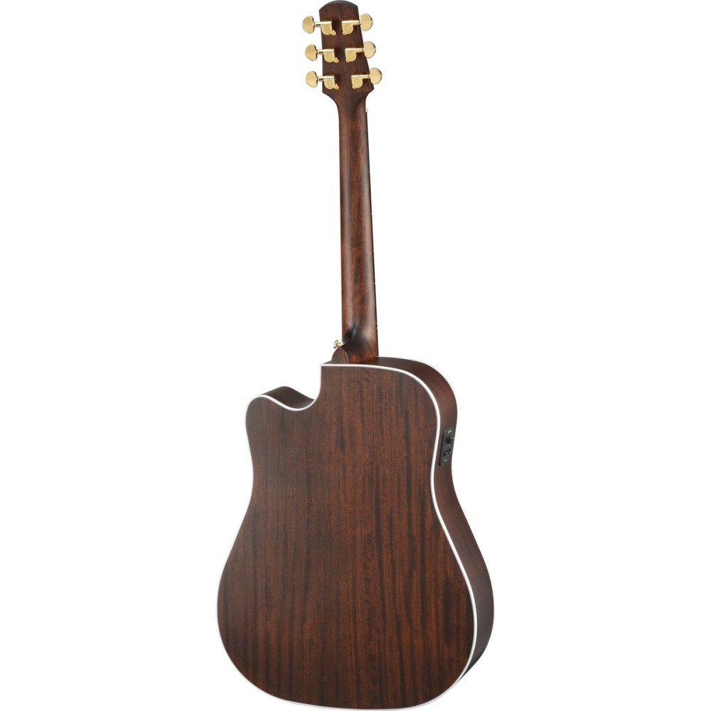 Walden WAD603CEW Steel String Guitar, Dreadnought Cutaway, solid Top, Satin, EQ, Gig Bag