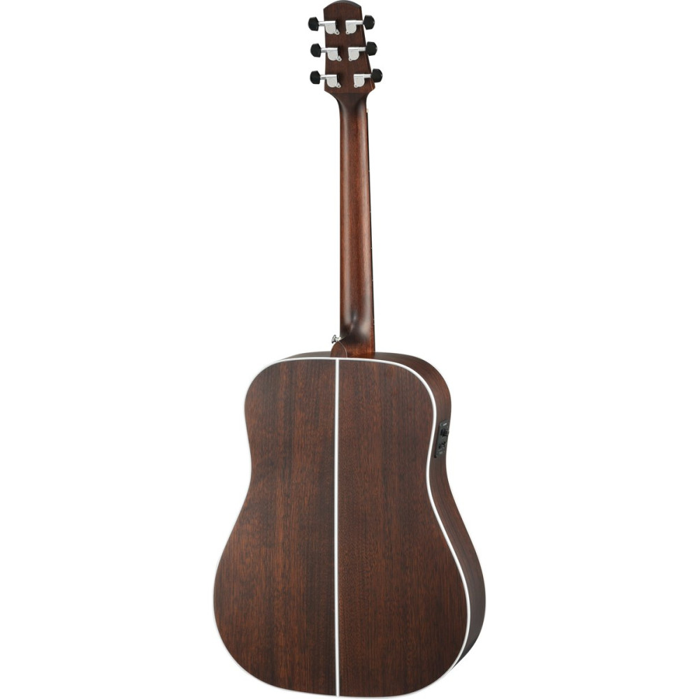 Walden WAD803EW Steel String Guitar, Dreadnought, all-solid, satin finish, EQ, Bag