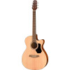 Walden WAF255CE Steel String Guitar, Folk Cut, Laminated, Hawthorne, EQ, satin finish