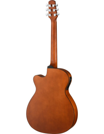 Walden WAF255CE Steel String Guitar, Folk Cut, Laminated, Hawthorne, EQ, satin finish