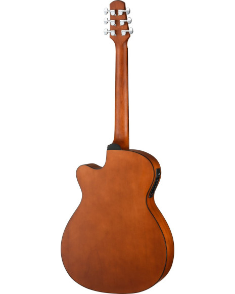 Walden WAF255CE Steel String Guitar, Folk Cut, Laminated, Hawthorne, EQ, satin finish