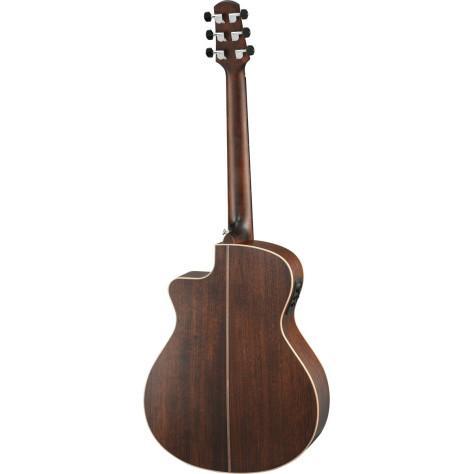 Walden WAG3033RCEH Steel-string Guitar, Grand Auditorium Cut, all-solid, satin, EQ , Case