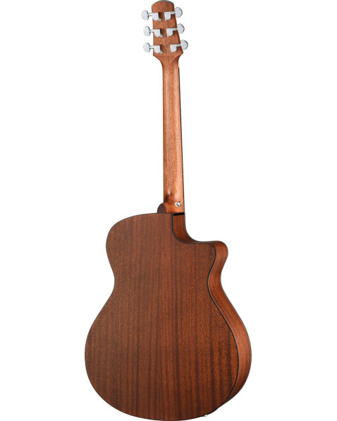 Walden WAG550RCELW Steel String Guitar, Grand Auditorium, Left-handed, Solid Top, EQ, Gigbag