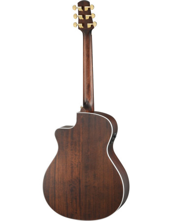 Walden WAG633CEW Steel String Guitar, Grand Auditorium Cut, Solid Top, Satin, EQ , Gigbag