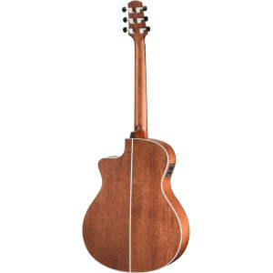 Walden WAG770CEW Steel String Guitar, Grand Auditorium Cut, All Solid, Satin, EQ , Gigbag