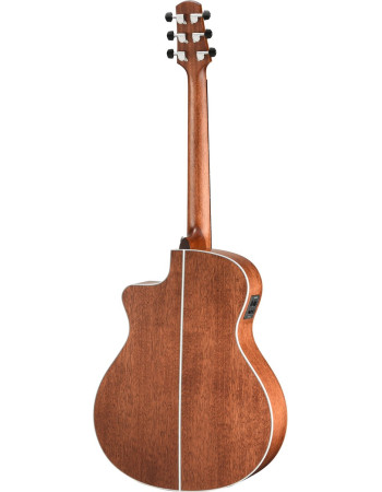Walden WAG770CEW Steel String Guitar, Grand Auditorium Cut, All Solid, Satin, EQ , Gigbag