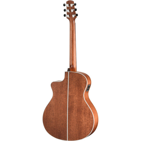 Walden WAG770CEW Steel String Guitar, Grand Auditorium Cut, All Solid, Satin, EQ , Gigbag