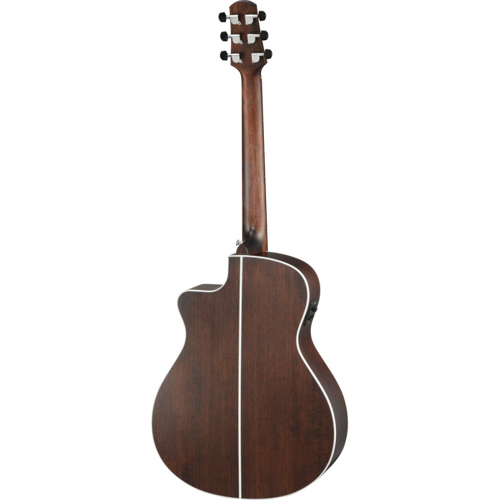 Walden WAG803CEW Steel String Guitar, Grand Auditorium cutaway, all-solid, satin , EQ, Bag