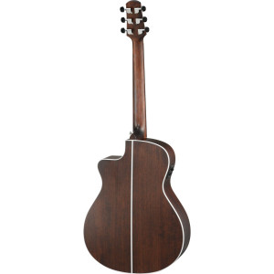 Walden WAG803CEW Steel String Guitar, Grand Auditorium cutaway, all-solid, satin , EQ, Bag