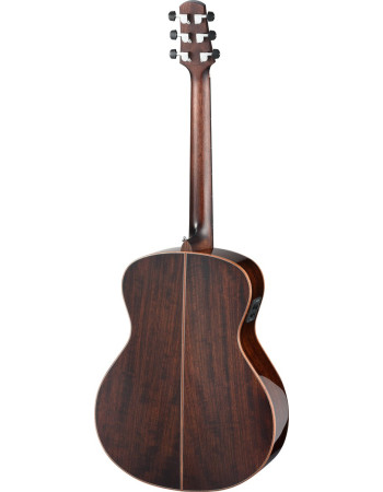 Walden WAG803RE-G-W Steel String Guitar, Grand Auditorium, all solid, armrest, glos s, EQ