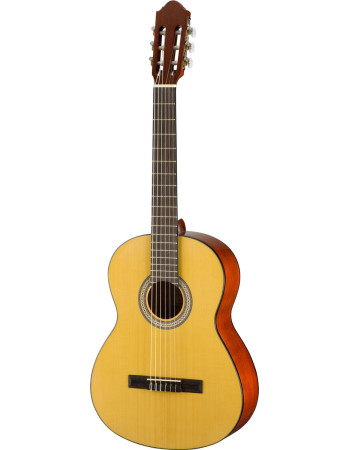 Walden WAN450W Classical Guitar, Solid Top, Gloss Finish, Gigbag