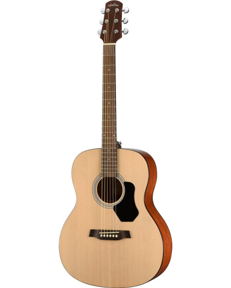 Walden WAO350W Steel String Guitar, Orchestra Model, Laminated, Gloss Finish, Gigbag