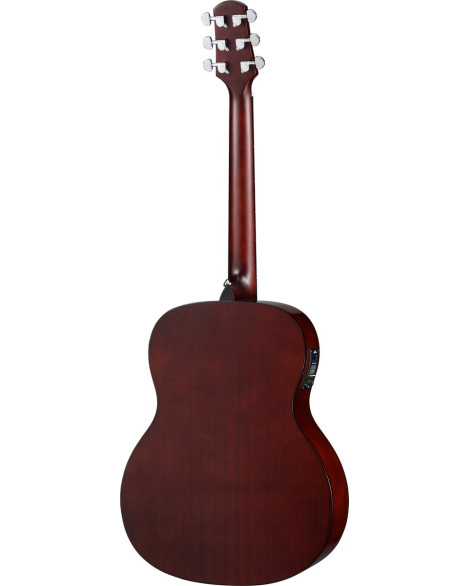 Walden WAO351EW Steel String Guitar, Orchestra Model, Mahogany Top, Gloss Finis h, Gigbag
