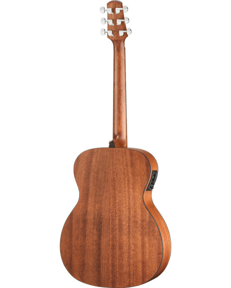 Walden WAO550EW Steel String Guitar, Orchestra Model, Solid Top, OP Finish, EQ, Gigbag