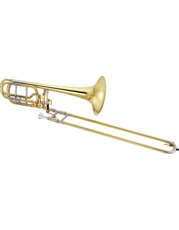 XO Brass XO1240L XO Bb/F/Gb/D Bass Trombone, lacquered