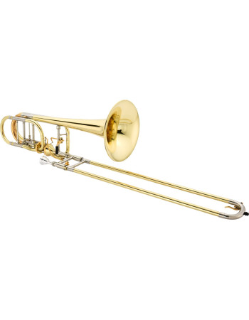 XO Brass XO1240LT XO Bb/F/Gb/D Bass Trombone, lacquered, Thayer