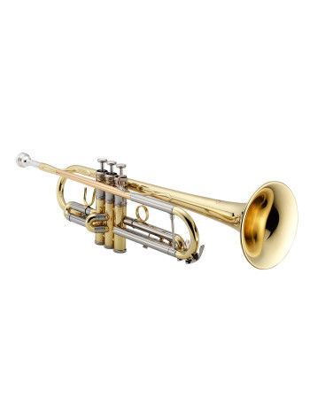 XO Brass XO1602LR3 XO Bb Trumpet, lacquered reversed, 127 mm