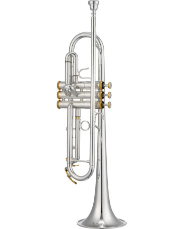 XO Brass XO1602SLTR XO Bb Trumpet, Light, silver-plated, reversed,