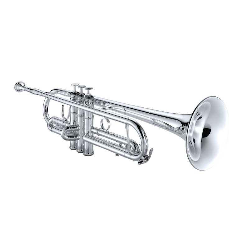 XO Brass XO1602SSR4 XO Bb Trumpet, silver-plated, Reversed, 122mm