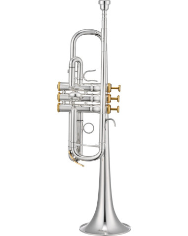 XO Brass XO1624RSS XO C Trumpet, silver-plated, Rose brass