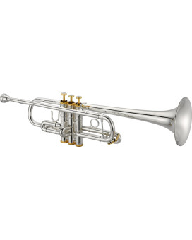 XO Brass XO1624RSS XO C Trumpet, silver-plated, Rose brass